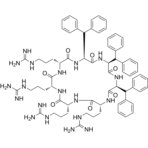 c[Arg-Arg-Arg-Arg-Dip-Dip-Dip] 2619853-87-9